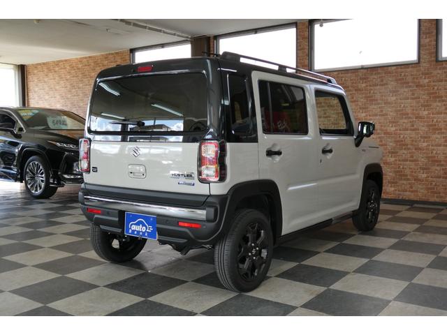 ハスラー タフワイルド 4WD 全方位モニター付スマフォ連携メモリーナビゲーション スズキコネクト対応通信機 9インチHDディスプレイ CD・DVD再生 音楽再生ハンズフリー通話ブルートゥース 届出済未使用車(2枚目)