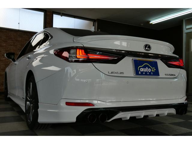 ES ES300h Fスポーツ レクサスセーフティ レクサスナビ/フルセグTV/Bカメラ TRDエアロ TRD4本出しスポーツマフラー 黒革シートベンチレーション ムーンルーフ 前後ドラレコ 修復歴無し ワンオーナー禁煙車(60枚目)