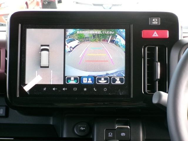スペーシアカスタム ハイブリッドＸＳターボ　４ＷＤ　届出済み未使用車　スズキセーフティサポート　９インチＨＤディスプレイ　全方位モニター付スマフォ連携メモリーナビ／フルセグＴＶスズキコネクト対応通信機　ＨＤＭＩ入力対応　ヘッドアップディスプレイ（17枚目）
