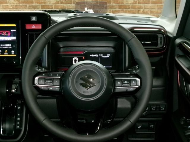 スペーシアカスタム ハイブリッドＸＳターボ　４ＷＤ　届出済み未使用車　スズキセーフティサポート　９インチＨＤディスプレイ　全方位モニター付スマフォ連携メモリーナビ／フルセグＴＶスズキコネクト対応通信機　ＨＤＭＩ入力対応　ヘッドアップディスプレイ（40枚目）