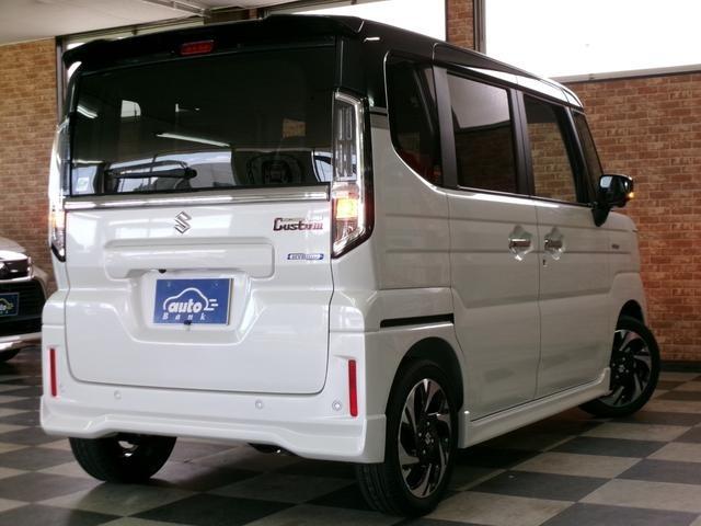 スペーシアカスタム ハイブリッドＸＳターボ　４ＷＤ　届出済み未使用車　スズキセーフティサポート　９インチＨＤディスプレイ　全方位モニター付スマフォ連携メモリーナビ／フルセグＴＶスズキコネクト対応通信機　ＨＤＭＩ入力対応　ヘッドアップディスプレイ（62枚目）