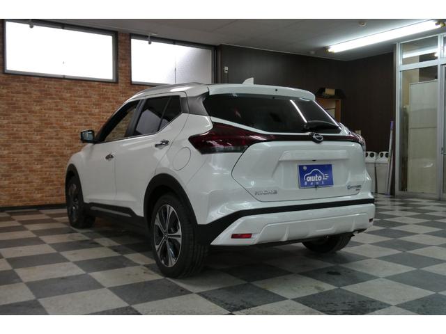 キックス Ｘ　ＦＯＵＲ　ｅーＰＯＷＥＲ　寒冷地パッケージ　プロパイロット　９インチメモリーナビ／フルセグＴＶ　アラウンドビューモニター　前後＋車室内ドライブレコーダー　修復歴無し　禁煙車（4枚目）