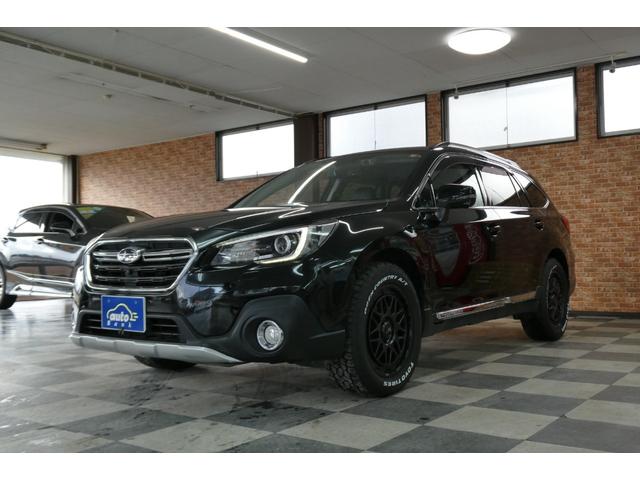 レガシィアウトバック リミテッド　ＡＷＤ　アイサイト　黒革シート　ダイヤトーンサウンドＳＤナビ／フルセグＴＶ／バックカメラ／フロント・サイドカメラ　フリップダウンモニター　ナイトロパワー１８インチＡＷ　ＬＥＤヘッドライト　修復歴無し（5枚目）