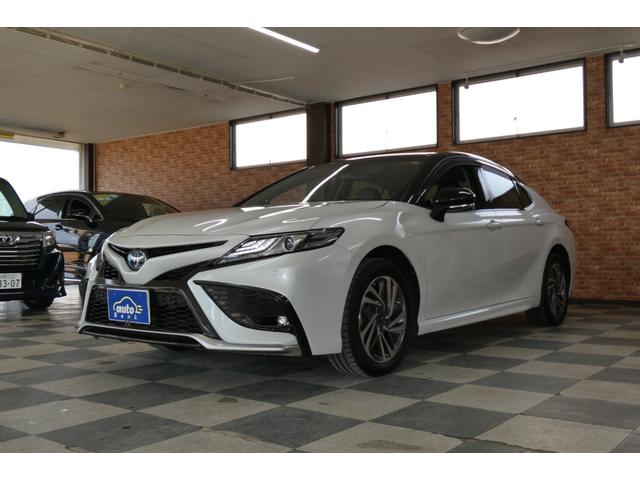 カムリ ＷＳ　ＨＹＢＲＩＤ　Ｅ－Ｆｏｕｒ　セーフティセンス　純正９インチディスプレイオーディオ　フルセグＴＶ／バックカメラ　モデリスタ１７インチＡＷ　ＬＥＤヘッドライト　ドラレコ　ＥＴＣ２．０　修復歴無　禁煙車（5枚目）