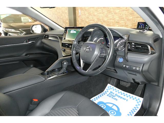 カムリ ＷＳ　ＨＹＢＲＩＤ　Ｅ－Ｆｏｕｒ　セーフティセンス　純正９インチディスプレイオーディオ　フルセグＴＶ／バックカメラ　モデリスタ１７インチＡＷ　ＬＥＤヘッドライト　ドラレコ　ＥＴＣ２．０　修復歴無　禁煙車（6枚目）