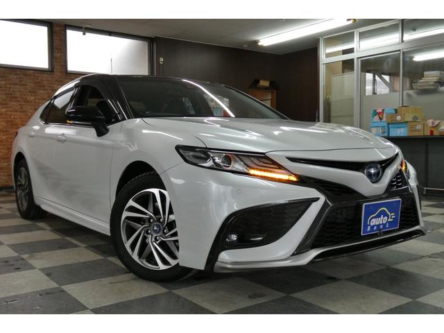 カムリ ＷＳ　ＨＹＢＲＩＤ　Ｅ－Ｆｏｕｒ　セーフティセンス　純正９インチディスプレイオーディオ　フルセグＴＶ／バックカメラ　モデリスタ１７インチＡＷ　ＬＥＤヘッドライト　ドラレコ　ＥＴＣ２．０　修復歴無　禁煙車（56枚目）