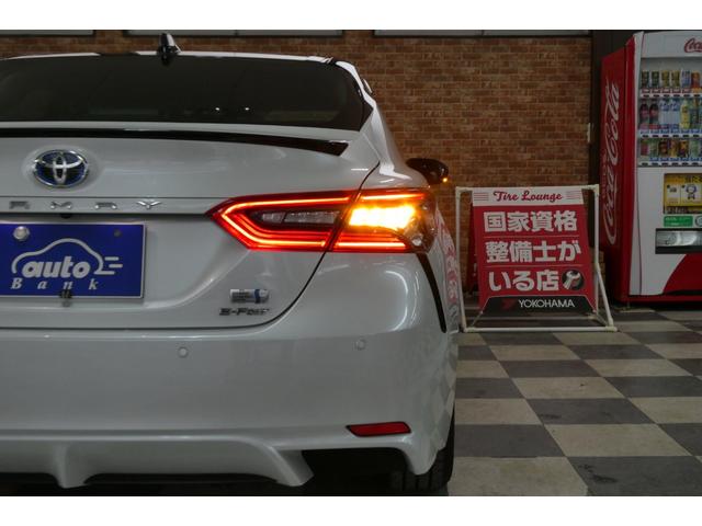 カムリ ＷＳ　ＨＹＢＲＩＤ　Ｅ－Ｆｏｕｒ　セーフティセンス　純正９インチディスプレイオーディオ　フルセグＴＶ／バックカメラ　モデリスタ１７インチＡＷ　ＬＥＤヘッドライト　ドラレコ　ＥＴＣ２．０　修復歴無　禁煙車（63枚目）