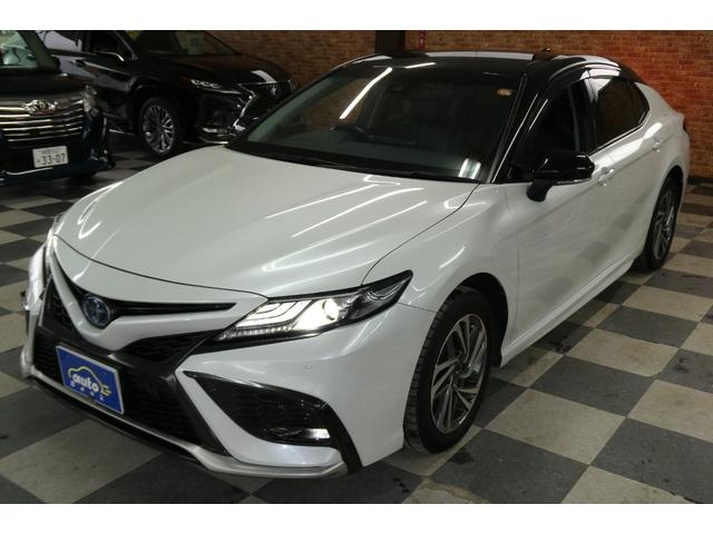 カムリ ＷＳ　ＨＹＢＲＩＤ　Ｅ－Ｆｏｕｒ　セーフティセンス　純正９インチディスプレイオーディオ　フルセグＴＶ／バックカメラ　モデリスタ１７インチＡＷ　ＬＥＤヘッドライト　ドラレコ　ＥＴＣ２．０　修復歴無　禁煙車（68枚目）