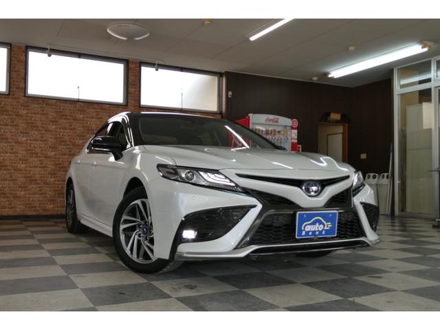 カムリ ＷＳ　ＨＹＢＲＩＤ　Ｅ－Ｆｏｕｒ　セーフティセンス　純正９インチディスプレイオーディオ　フルセグＴＶ／バックカメラ　モデリスタ１７インチＡＷ　ＬＥＤヘッドライト　ドラレコ　ＥＴＣ２．０　修復歴無　禁煙車（79枚目）