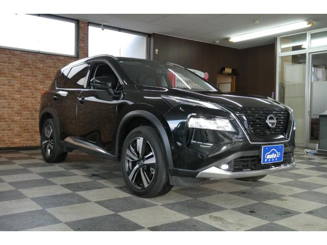 エクストレイル G e-4ORCE 4WD プロパイロット NissanConnect 12型ディスプレイ メモリーナビ/フルセグTV アラウンドビューモニター プロパイロットパーキング 修復歴無し ワンオーナー禁煙車(3枚目)
