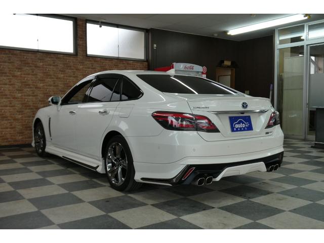 クラウンハイブリッド RSアドバンス Four セーフティパッケージ モデリスタエアロ 黒革シートベンチレーション ムーンルーフ メーカーナビ/フルセグTV/パノラミックビューモニター DVDビデオ再生/ブルートゥース接続 パーキングアシスト(4枚目)