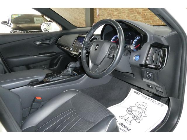 クラウンハイブリッド RSアドバンス Four セーフティパッケージ モデリスタエアロ 黒革シートベンチレーション ムーンルーフ メーカーナビ/フルセグTV/パノラミックビューモニター DVDビデオ再生/ブルートゥース接続 パーキングアシスト(6枚目)