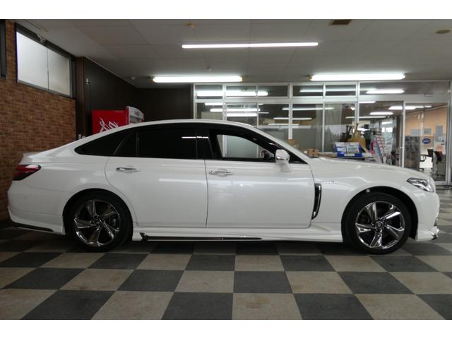 クラウンハイブリッド RSアドバンス Four セーフティパッケージ モデリスタエアロ 黒革シートベンチレーション ムーンルーフ メーカーナビ/フルセグTV/パノラミックビューモニター DVDビデオ再生/ブルートゥース接続 パーキングアシスト(31枚目)