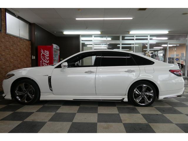 クラウンハイブリッド RSアドバンス Four セーフティパッケージ モデリスタエアロ 黒革シートベンチレーション ムーンルーフ メーカーナビ/フルセグTV/パノラミックビューモニター DVDビデオ再生/ブルートゥース接続 パーキングアシスト(32枚目)