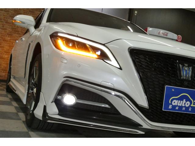 クラウンハイブリッド RSアドバンス Four セーフティパッケージ モデリスタエアロ 黒革シートベンチレーション ムーンルーフ メーカーナビ/フルセグTV/パノラミックビューモニター DVDビデオ再生/ブルートゥース接続 パーキングアシスト(58枚目)