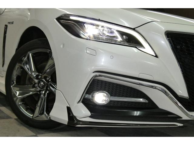 クラウンハイブリッド RSアドバンス Four セーフティパッケージ モデリスタエアロ 黒革シートベンチレーション ムーンルーフ メーカーナビ/フルセグTV/パノラミックビューモニター DVDビデオ再生/ブルートゥース接続 パーキングアシスト(59枚目)