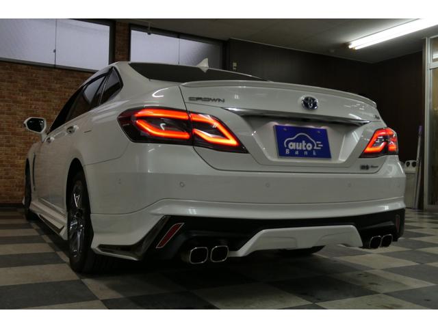 クラウンハイブリッド RSアドバンス Four セーフティパッケージ モデリスタエアロ 黒革シートベンチレーション ムーンルーフ メーカーナビ/フルセグTV/パノラミックビューモニター DVDビデオ再生/ブルートゥース接続 パーキングアシスト(60枚目)