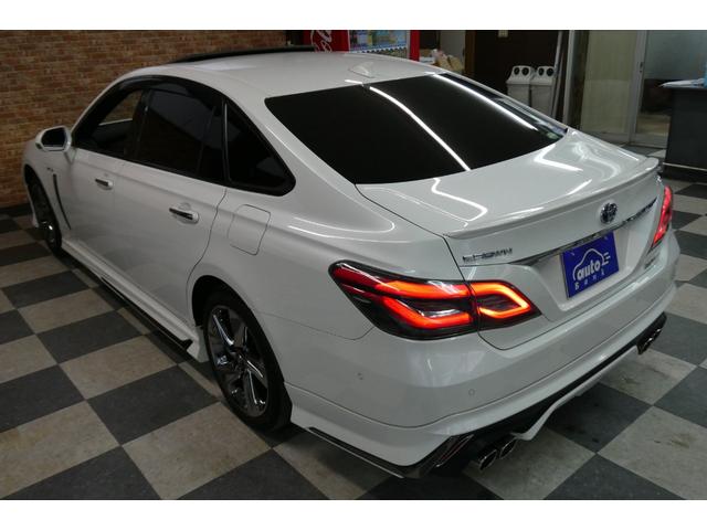 クラウンハイブリッド RSアドバンス Four セーフティパッケージ モデリスタエアロ 黒革シートベンチレーション ムーンルーフ メーカーナビ/フルセグTV/パノラミックビューモニター DVDビデオ再生/ブルートゥース接続 パーキングアシスト(61枚目)