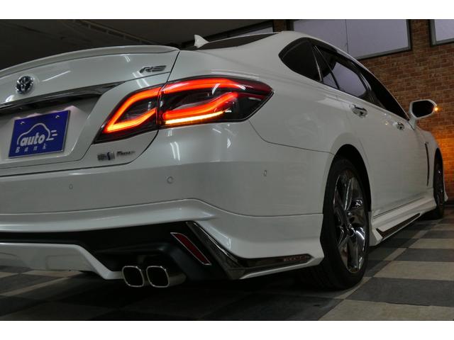 クラウンハイブリッド RSアドバンス Four セーフティパッケージ モデリスタエアロ 黒革シートベンチレーション ムーンルーフ メーカーナビ/フルセグTV/パノラミックビューモニター DVDビデオ再生/ブルートゥース接続 パーキングアシスト(64枚目)