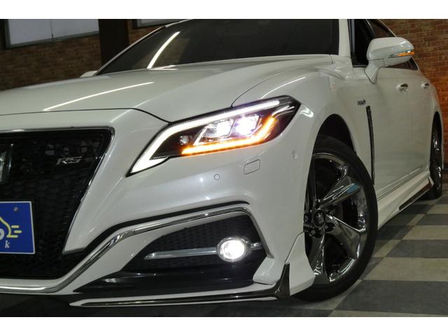 クラウンハイブリッド RSアドバンス Four セーフティパッケージ モデリスタエアロ 黒革シートベンチレーション ムーンルーフ メーカーナビ/フルセグTV/パノラミックビューモニター DVDビデオ再生/ブルートゥース接続 パーキングアシスト(71枚目)