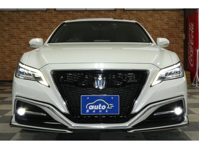 クラウンハイブリッド RSアドバンス Four セーフティパッケージ モデリスタエアロ 黒革シートベンチレーション ムーンルーフ メーカーナビ/フルセグTV/パノラミックビューモニター DVDビデオ再生/ブルートゥース接続 パーキングアシスト(73枚目)