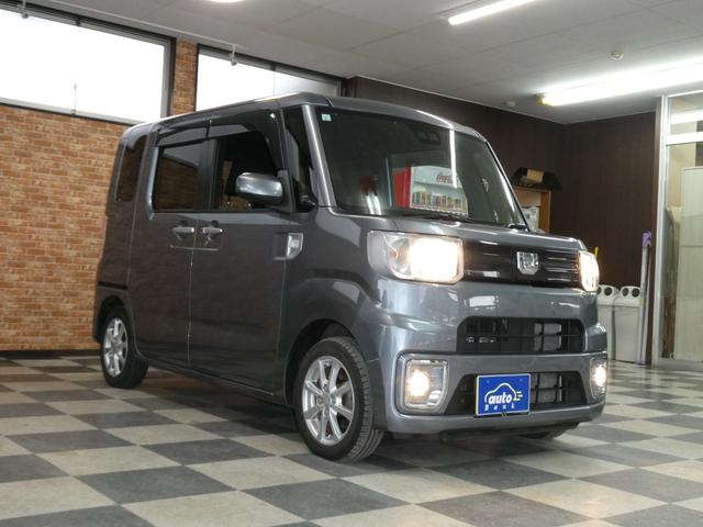 ウェイク L SAIII 4WD 寒冷地仕様 スマートアシスト衝突被害軽減システム 両側パワースライドドア メモリーナビ/フルセグTV/バックカメラ DVDビデオ再生/ブルートゥース接続 修復歴無し 禁煙車(3枚目)