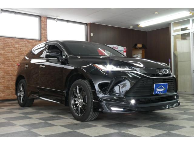 ハリアー Z AWD モデリスタエアロ セーフティセンス 調光パノラマルーフ 12.3インチメーカーナビ/フルセグTV/Bカメラ LEDヘッドライト おくだけ充電 デジタルインナーミラー 修復歴無し 禁煙車(3枚目)