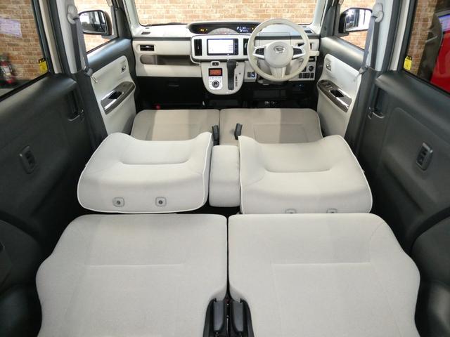 ムーヴキャンバス Ｘホワイトアクセントリミテッド　ＳＡＩＩＩ　４ＷＤ　パノラミックビューモニター　メモリーナビ／フルセグＴＶ／ＤＶＤビデオ再生／ブルートゥース接続　両側パワースライド　ＬＥＤフォグランプ　修復歴無し　ワンオーナー禁煙車（28枚目）