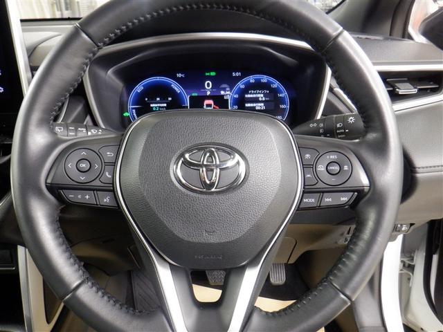 カローラクロス ハイブリッド Z 4WD ワンセグ メモリーナビ ミュージックプレイヤー接続可 バックカメラ 衝突被害軽減システム LEDヘッドランプ 記録簿 アルミホイール キーレス ABS エアバッグ スマートキー(12枚目)