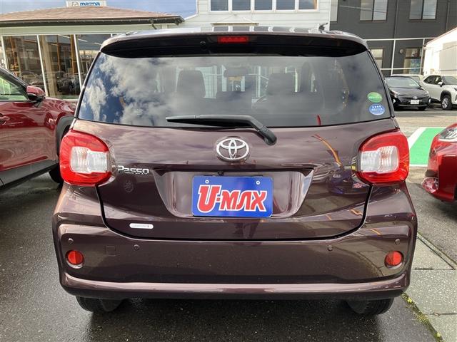 パッソ Ｘ　ＬパッケージＳ　４ＷＤ　寒冷地　衝突被害軽減システム　バックカメラ　アルミホイール　スマートキー　アイドリングストップ　盗難防止装置　キーレス　横滑り防止機能（5枚目）