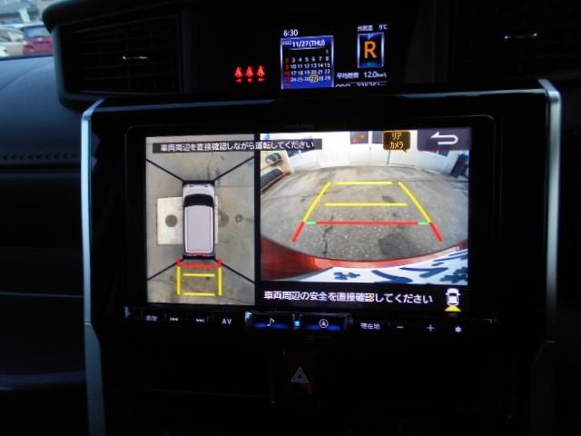 ルーミー カスタムG 4WD 両側電動スライドドア 衝突被害軽減システム メモリーナビ バックカメラ フルセグ LEDヘッドランプ アルミホイール スマートキー アイドリングストップ 盗難防止装置 キーレス 横滑り防止機能(7枚目)