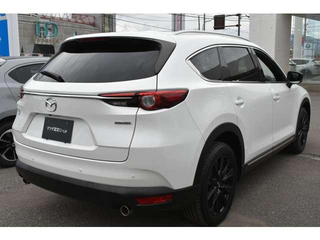 ＣＸ－８ ２５Ｓ　Ｂｌａｃｋ　Ｔｏｎｅ　Ｅｄｉｔｉｏｎ　ルーフレール　ルーフレール＆サイドガーニッシュ　１０．２５　ＥＴＣ付き　ＡＷＤ　Ｂカメラ　パノラマカメラ　アダプティブクルーズ　フルセグテレビ　盗難防止装置　ＷＡＣ　ＬＥＤヘッドライト　アルミホイール　記録簿（2枚目）
