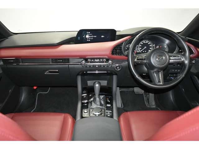 ＭＡＺＤＡ３ファストバック ＦＡＳＴＢＡＣＫ　２０Ｓ　Ｐｒｏａｃｔｉｖｅ　Ｔｏｕｒｉｎｇ　バーガンディパッケージ　レザーシート　３６０度ビュー　Ｐシート　フルセグＴＶ　レーダークルーズ　ＬＥＤヘッドライト　キーレス　衝突被害軽減ブレーキ　シートヒーター　ワンオーナー　ＤＶＤ再生　ＥＴＣ（3枚目）
