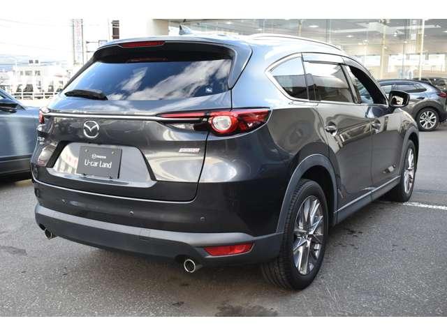 ＣＸ－８ ＸＤ　ＰＲＯＡＣＴＩＶＥ　７人乗り　パワーリフトゲート　ルーフレール＆パワーリフトゲート　リアエアコン　アドバンストキー　横滑り防止機能　ＵＳＢポート　電動Ｒゲート　地デジ　アイスト　ＥＴＣ車載器　ＤＶＤ再生可　エアコン　４ＷＤ　パワーシート　サイドカメラ（2枚目）