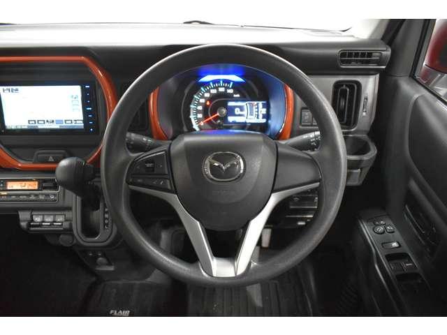 フレアクロスオーバー HYBRID XG ハイブリッドXG プッシュスタート アドバン 横滑り防止装置付き 盗難警報装置 前後誤発進抑制機能 アイドリングSTOP ナビTV パーキングセンサー メモリーナビゲーション オートエアコン 記録簿(4枚目)