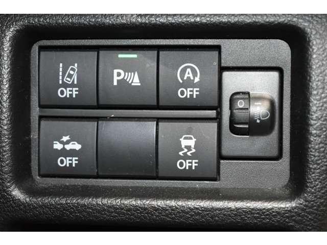 フレアクロスオーバー HYBRID XG ハイブリッドXG プッシュスタート アドバン 横滑り防止装置付き 盗難警報装置 前後誤発進抑制機能 アイドリングSTOP ナビTV パーキングセンサー メモリーナビゲーション オートエアコン 記録簿(9枚目)