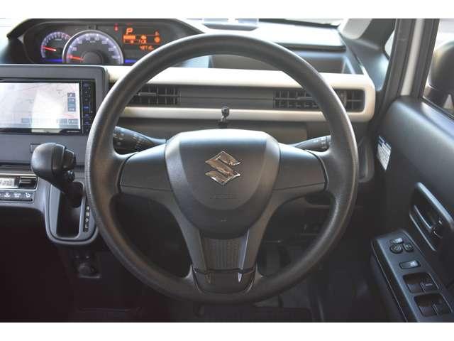 ワゴンR HYBRID FX セーフティP セーフティパッケージ・デュアルセンサーブ iストップ フルタイム4WD 誤発進抑制装置 スマキー DVD再生可 アルミ 横滑り防止装置付 PS イモビライザー バックモニター ナビTV WSRS PW(4枚目)