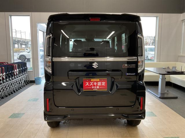 スペーシアカスタム カスタム HYBRID GS 4WD ナビ・オーディオレス 片側リア電動スライドドア アダプティブクルーズコントロール 衝突被害軽減システム 横滑り防止機能 アイドリングストップ プッシュスタート オートエアコン シートヒーター(11枚目)