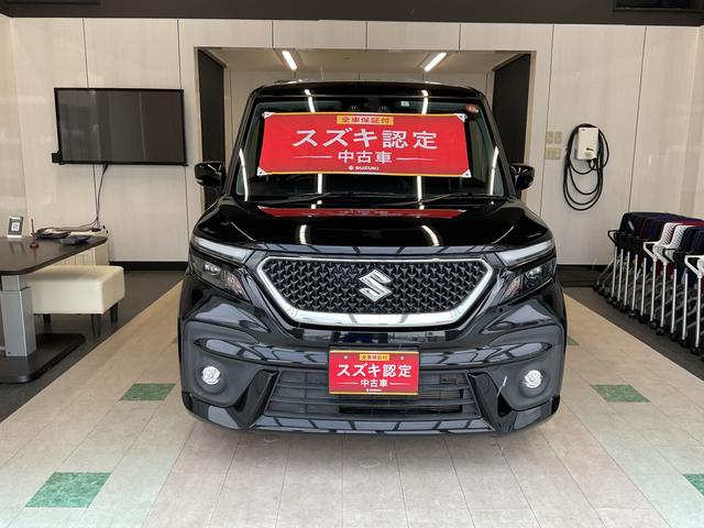 ソリオバンディット バンディット HYBRID MV 4WD ナビ・オーディオレス 両側リア電動スライドドア アダプティブクルーズコントロール 衝突被害軽減システム 横滑り防止機能 アイドリングストップ プッシュスタート オートエアコン シートヒーター(7枚目)