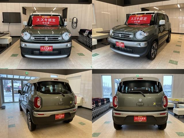 クロスビー ＨＹＢＲＩＤ　ＭＺ　４型　４ＷＤ　ナビ・オーディオレス　スノーモード付４ＷＤ　アダプティブクルーズコントロール　衝突被害軽減システム　横滑り防止機能　アイドリングストップ　プッシュスタート　オートエアコン　シートヒーター（2枚目）