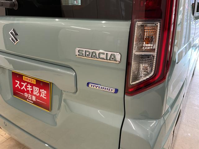 スペーシア ＨＹＢＲＩＤ　Ｘ　４ＷＤ　ナビ・オーディオレス　両側リア電動スライドドア　衝突被害軽減システム　横滑り防止機能　アイドリングストップ　プッシュスタート　オートエアコン　シートヒーター（11枚目）