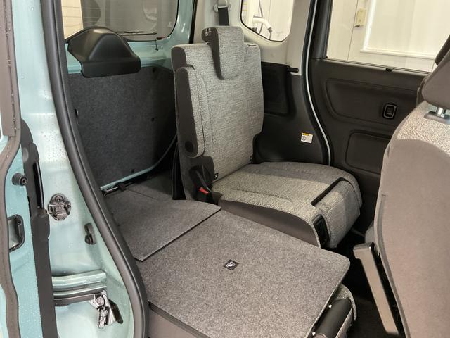 スペーシア ＨＹＢＲＩＤ　Ｘ　４ＷＤ　ナビ・オーディオレス　両側リア電動スライドドア　衝突被害軽減システム　横滑り防止機能　アイドリングストップ　プッシュスタート　オートエアコン　シートヒーター（20枚目）