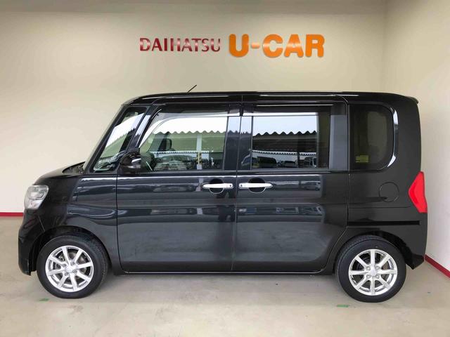 タント Ｇ　ＳＡＩＩＩ　４ＷＤ　スマートアシスト（衝突回避支援）　オートライト／エアコン　両側パワースライドドア　運転席シートヒーター　チルトステアリング　シートリフター　キーフリーシステム（5枚目）