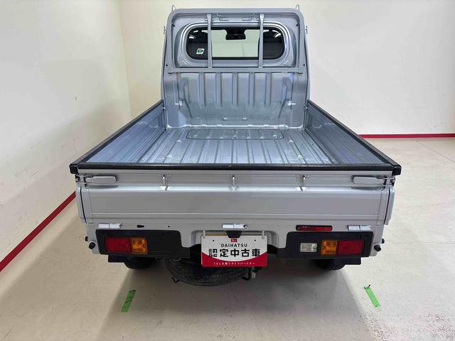 ハイゼットトラック スタンダード 電子4WD 純正ラジオ(AM・FM) ハロゲンヘッドライト マニュアルエアコン オートライト/ハイビーム コーナーセンサー ストロング防錆 VSC(横滑り防止機能) スマートアシスト(予防安全装置)(3枚目)