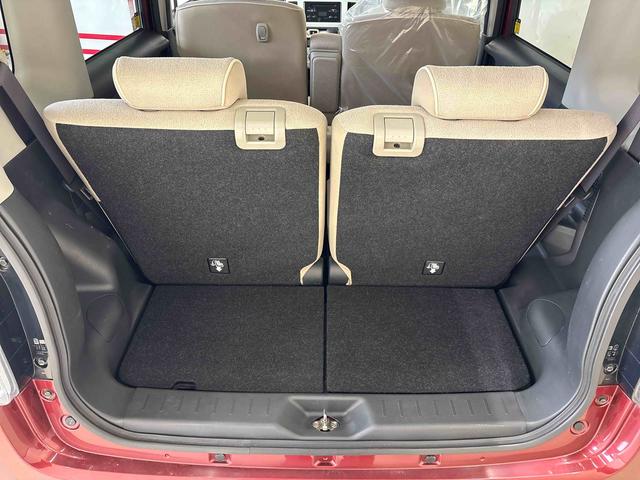 ムーヴキャンバス Ｘリミテッドメイクアップ　ＳＡＩＩ　４ＷＤ　純正ＣＤ　ハロゲンヘッドライト　ＬＥＤフォグランプ　オートエアコン／ライト／電動格納ドアミラー　両側電動スライドドア　チルトステアリング　運転席シートリフター　キーフリー（53枚目）