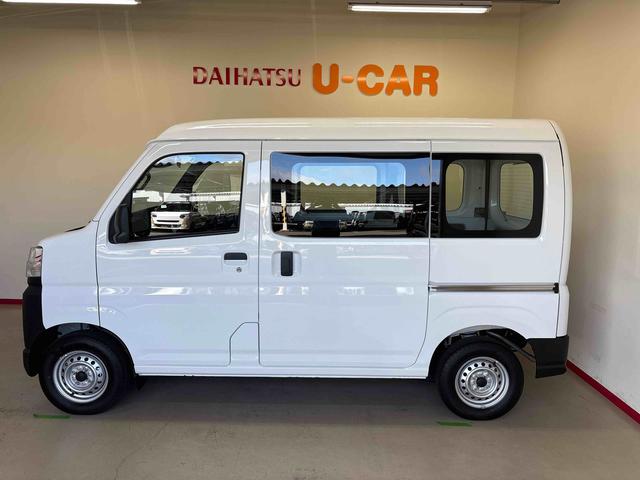 ハイゼットカーゴ スペシャル　電子４ＷＤ　マニュアルエアコン　ハロゲンヘッドライト　コーナーセンサー　ＶＳＣ（横滑り防止機能）　パワーウィンドウ　オートライト／ハイビーム　スマートアシスト（予防安全装置）（5枚目）