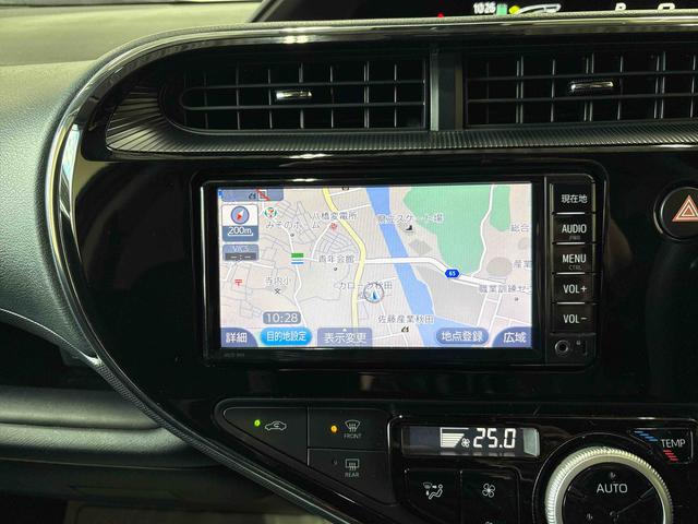 アクア Ｓスタイルブラック　純正ナビ　バックカメラ　電動ドアミラー　ハロゲンヘッドライト　社外ドライブレコーダー（前後）　オートエアコン／ライト／ハイビーム　ＥＴＣ　チルトステアリング　運転席シートリフター（10枚目）