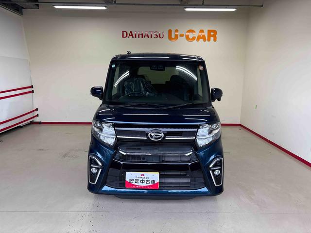 タント カスタムＲＳ　４ＷＤ　ＤＶＤチューナー　ＬＥＤヘッドライト／フォグランプ　オートエアコン／ライト／ハイビーム／電動ドアミラー　クルーズコントロール　コーナーセンサー　ＥＴＣ　両側電動スライドドア　チルトステリング（2枚目）