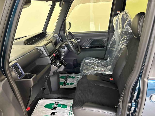 タント カスタムＲＳ　４ＷＤ　ＤＶＤチューナー　ＬＥＤヘッドライト／フォグランプ　オートエアコン／ライト／ハイビーム／電動ドアミラー　クルーズコントロール　コーナーセンサー　ＥＴＣ　両側電動スライドドア　チルトステリング（13枚目）