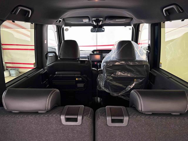 タント カスタムＲＳ　４ＷＤ　ＤＶＤチューナー　ＬＥＤヘッドライト／フォグランプ　オートエアコン／ライト／ハイビーム／電動ドアミラー　クルーズコントロール　コーナーセンサー　ＥＴＣ　両側電動スライドドア　チルトステリング（54枚目）